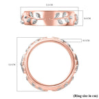 Diamond Floral Band Ring