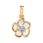 Designer Inspired- Diamond Pendant in Sterling Silver