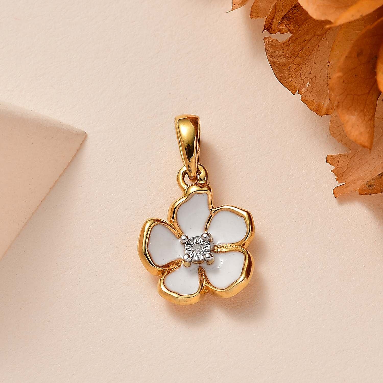 Designer Inspired- Diamond Pendant in Sterling Silver 7727687 2