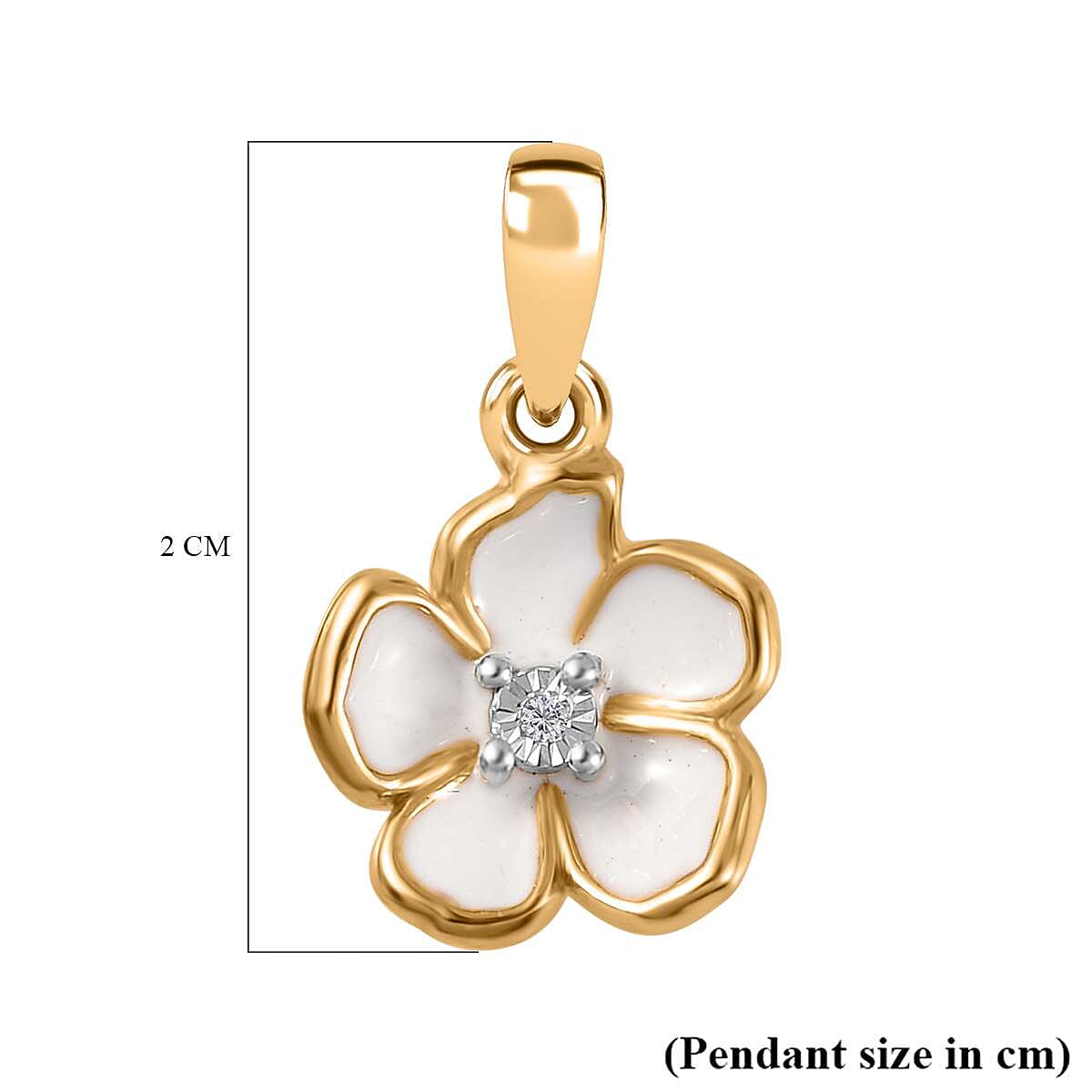 Designer Inspired- Diamond Pendant in Sterling Silver 7727687 6