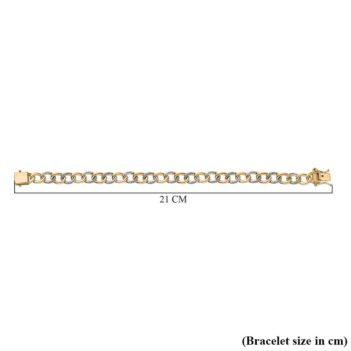 Diamond Curb Chain Bracelet (Size - 7.5) 7791537 4