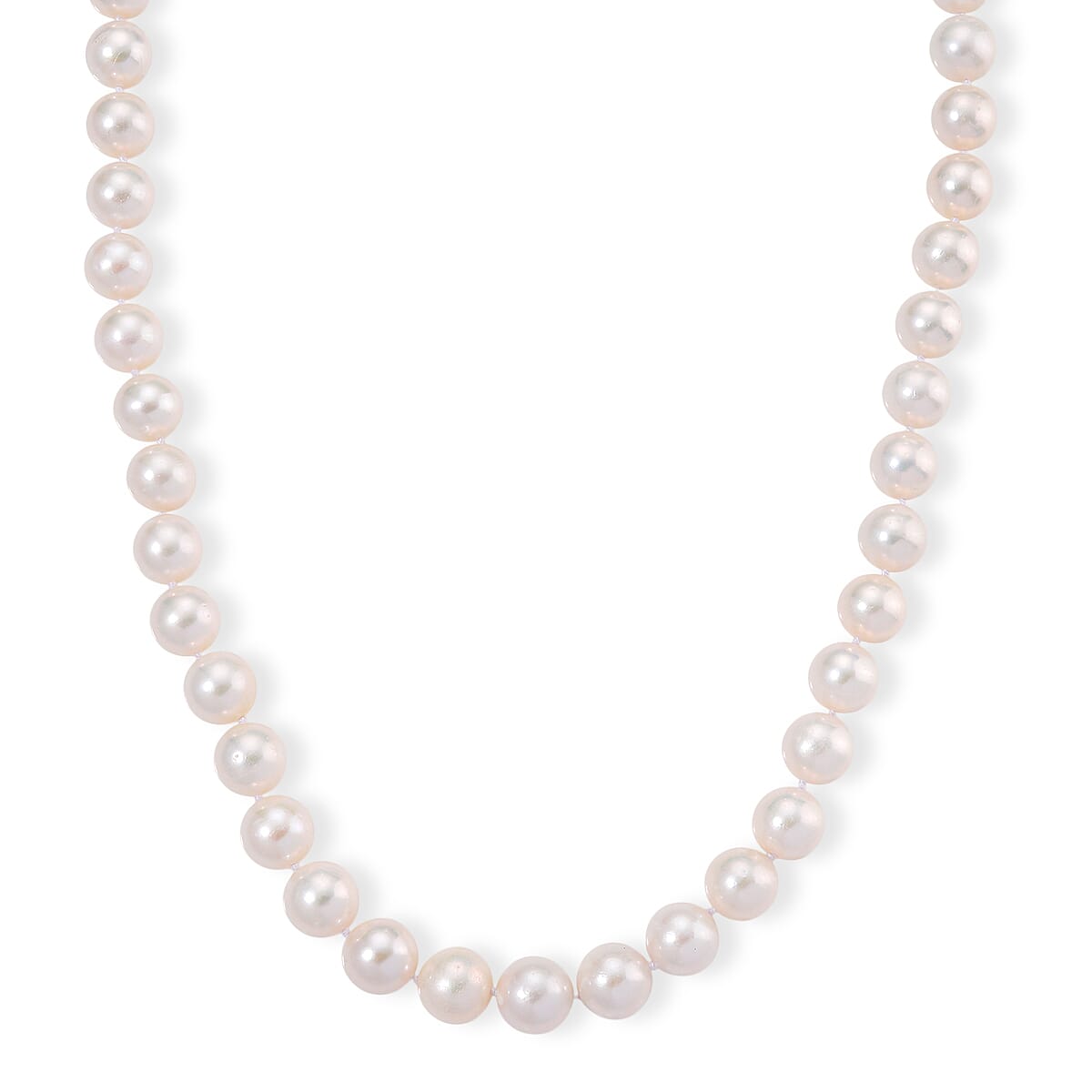 Limited Edition- AAAA Rare Size Edison Pearl  in Yellow Gold Plating Necklace (Size 20) with Magnetic Clasp 465.00 Ct. 8214579 0