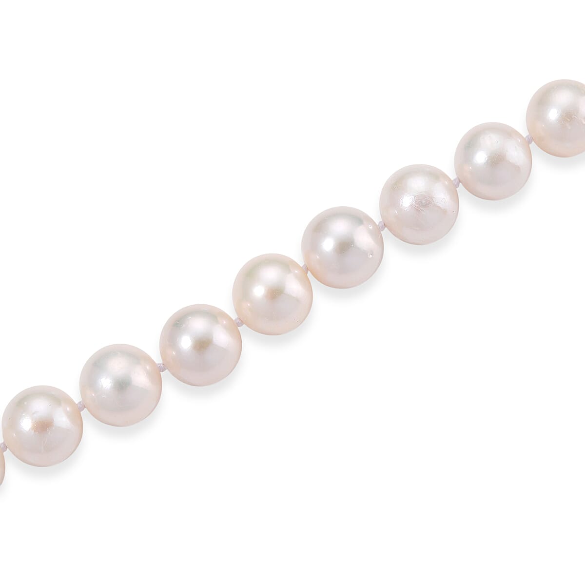 Limited Edition- AAAA Rare Size Edison Pearl  in Yellow Gold Plating Necklace (Size 20) with Magnetic Clasp 465.00 Ct. 8214579 4