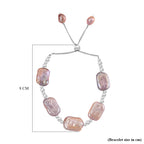 Purple Keshi Pearl Bolo Bracelet (Size 6-9 Adjustable)