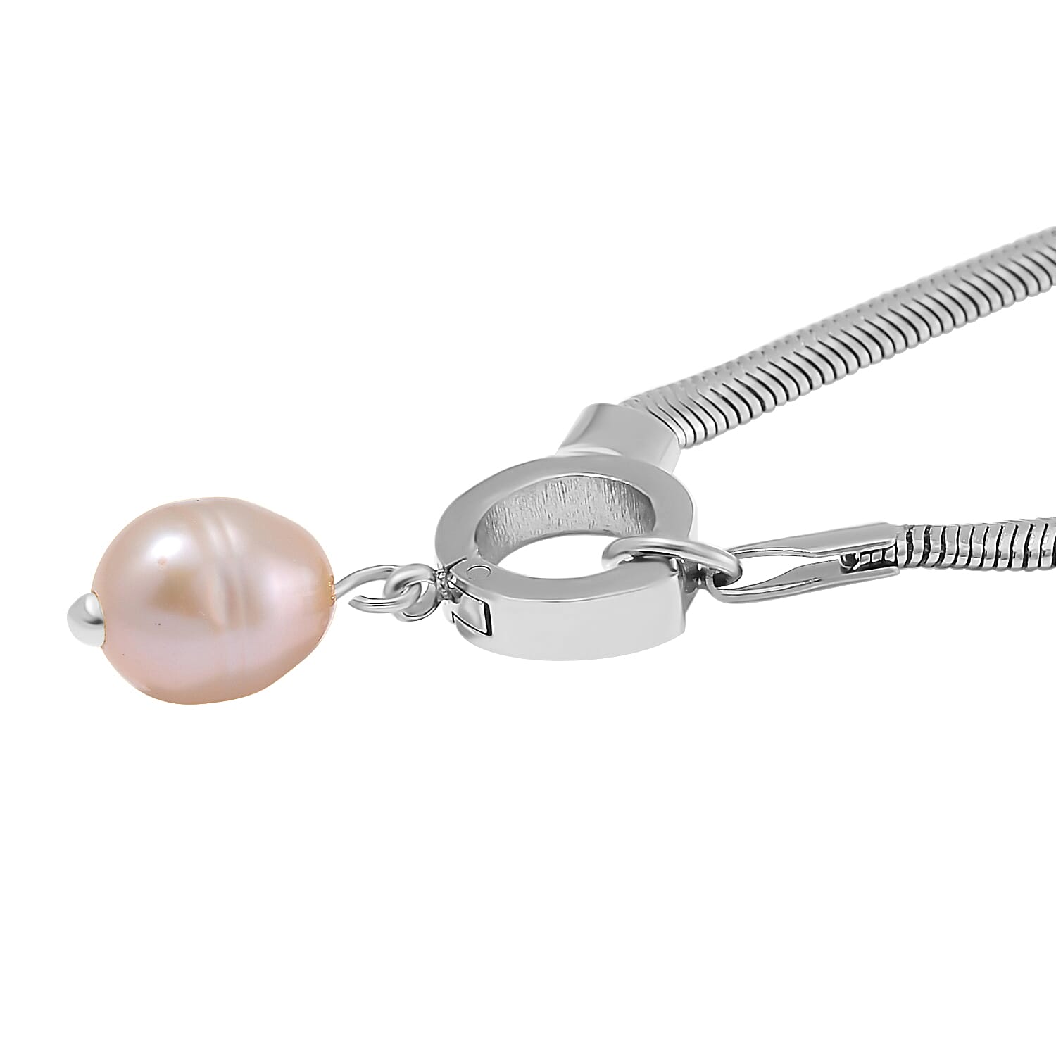 Freshwater Pearl Necklace (Size - 20) - White 7834710 2