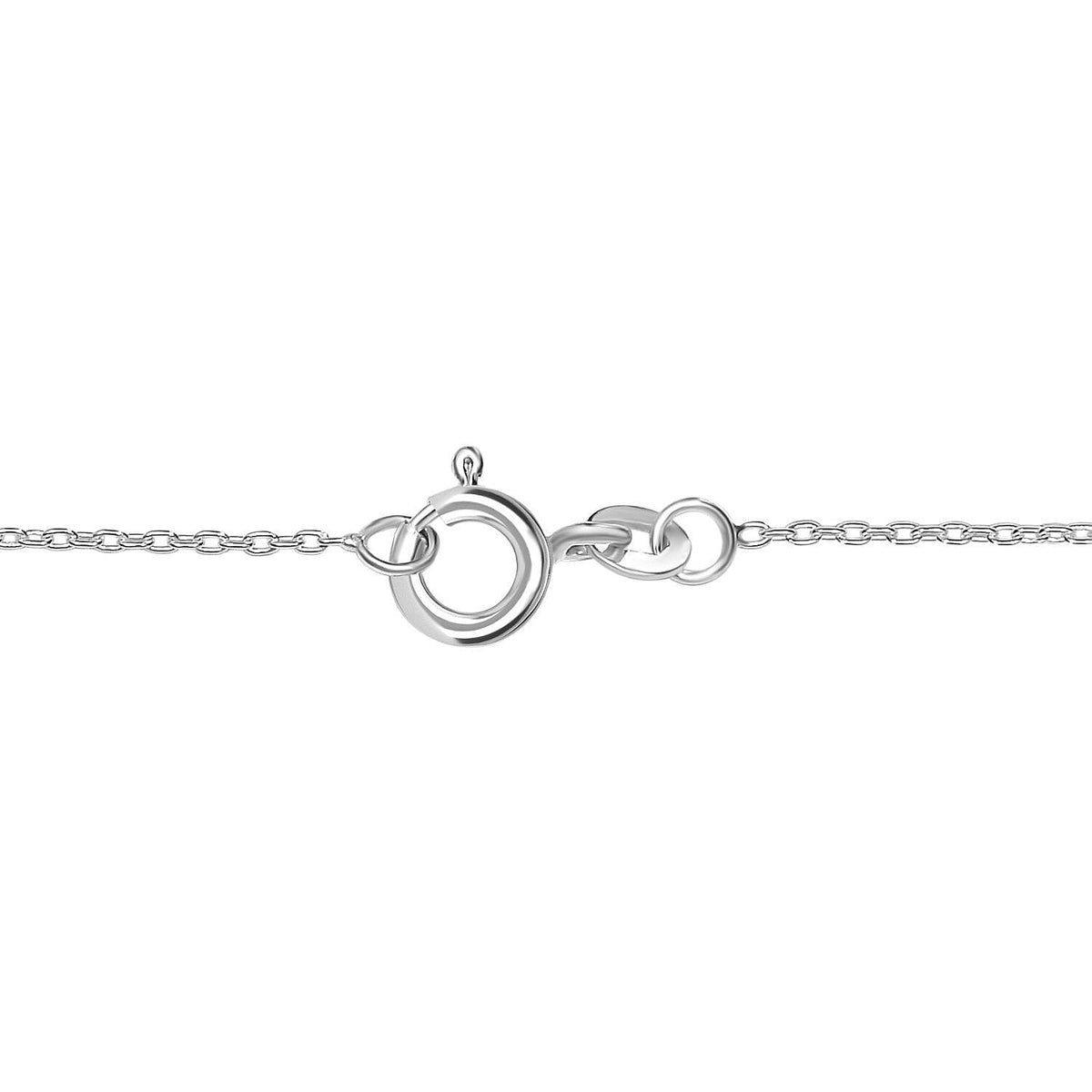 White Fresh Water Pearl Necklace (Size - 20) in Sterling Silver 7274106 4