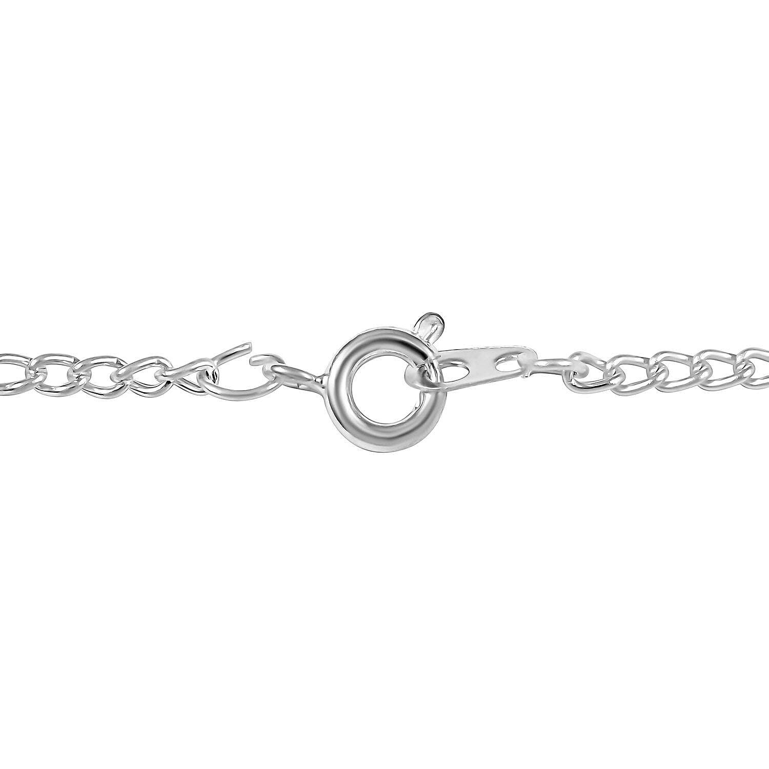White Fresh Water Pearl Necklace (Size - 22) in Sterling Silver 7274220 4