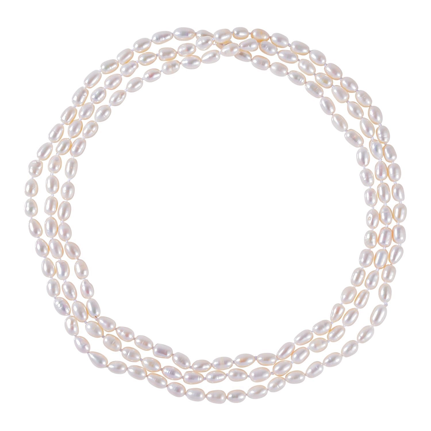 Legacy Pearls Collection - High Lustre White Pearl 60 Inch Necklace 7591377 0