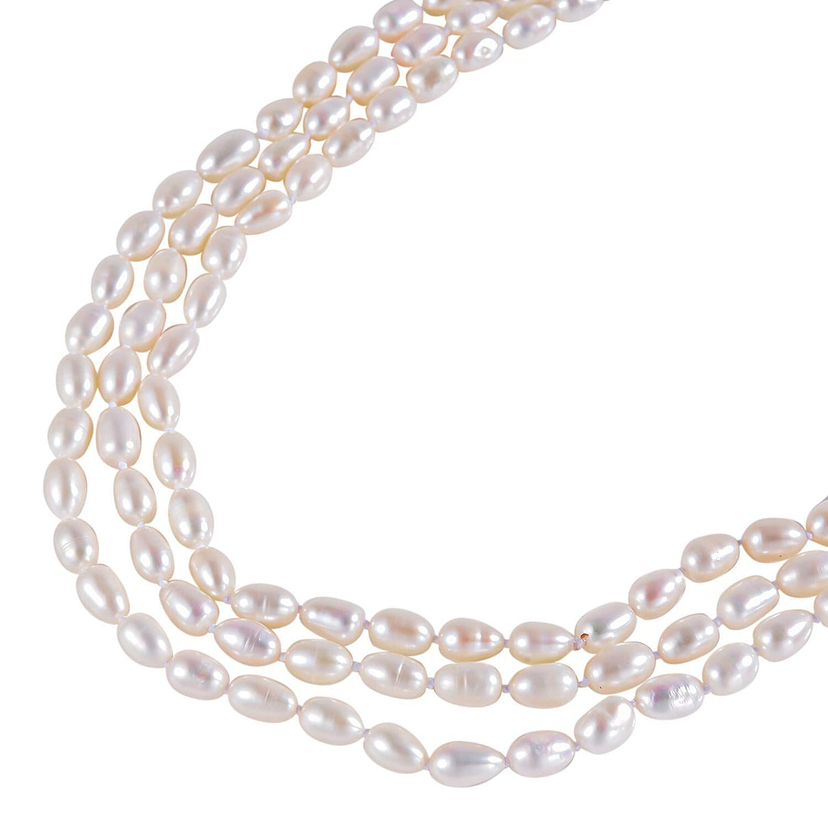 Legacy Pearls Collection - High Lustre White Pearl 60 Inch Necklace 7591377 2