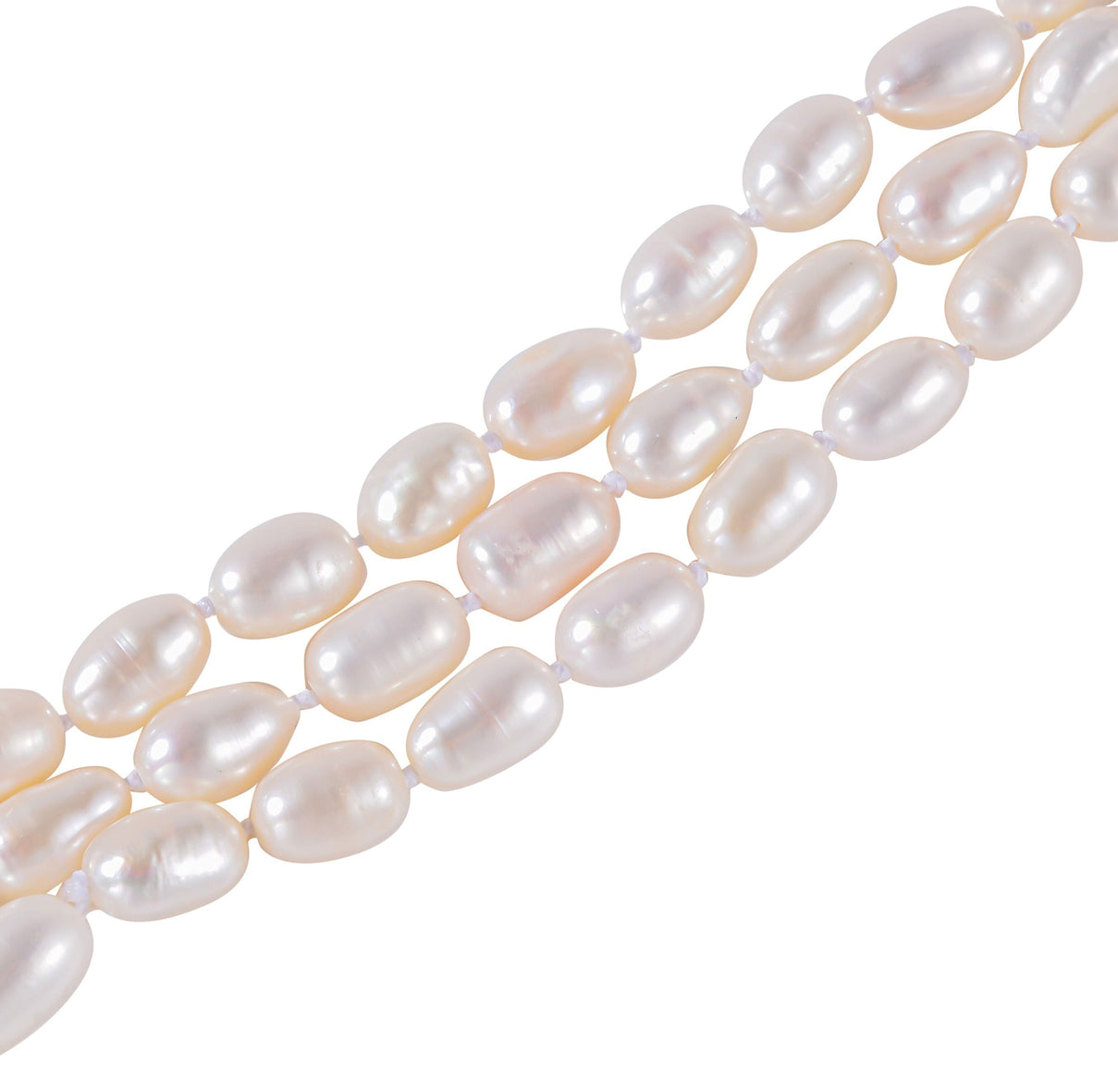 Legacy Pearls Collection - High Lustre White Pearl 60 Inch Necklace 7591377 3