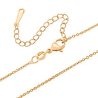 White Fresh Water Pearl & White Cubic Zirconia Pendant with Chain (Size 18-2 EXT)