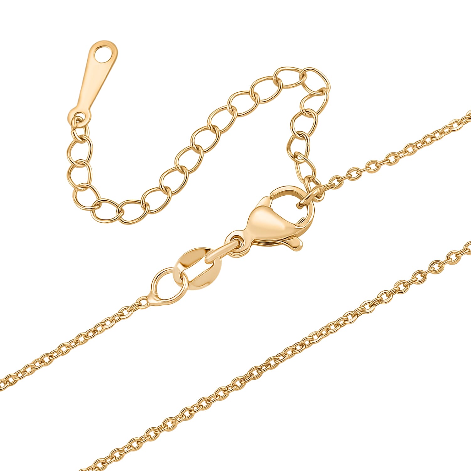 White Fresh Water Pearl &amp; White Cubic Zirconia Pendant with Chain (Size 18-2 EXT) 4420993 6