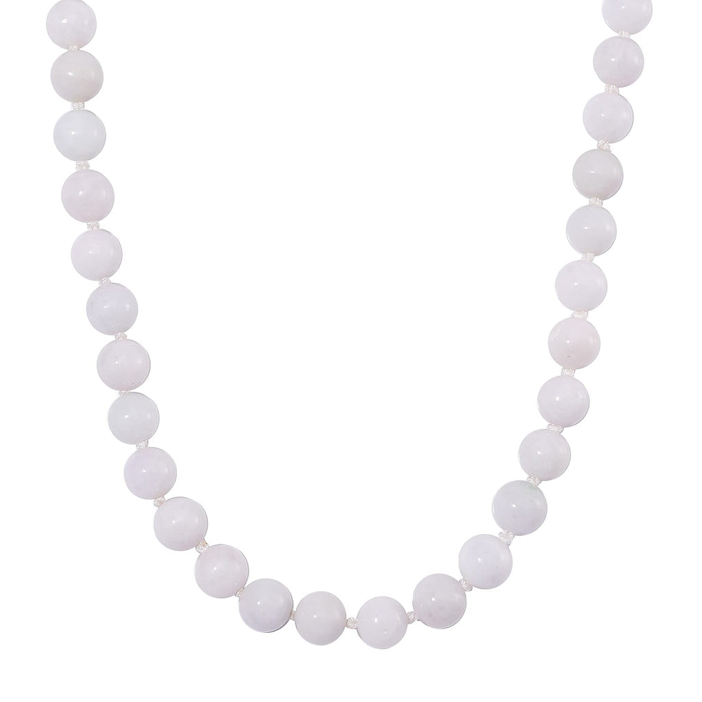 Natural Type A Jadeite Necklace (Size - 20) With Sterling Silver Magnetic Clasp 660.0 Ct.
