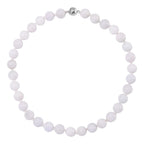 Natural Type A Jadeite Necklace (Size - 20) With Sterling Silver Magnetic Clasp 660.0 Ct.