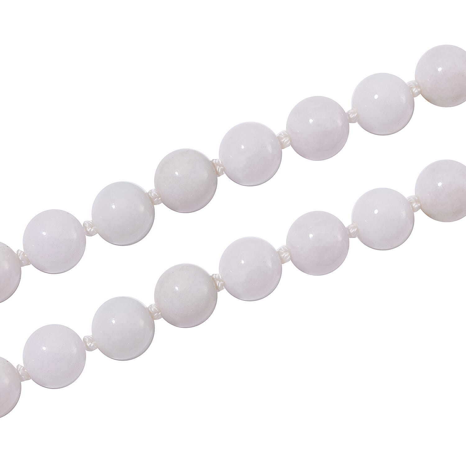 Natural Type A Jadeite Necklace (Size - 20) With Sterling Silver Magnetic Clasp 660.0 Ct. 7929620 8