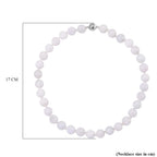 Natural Type A Jadeite Necklace (Size - 20) With Sterling Silver Magnetic Clasp 660.0 Ct.