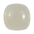 White Moonstone Cushion Cut 7X7 mm Gemstone, 0.97 Ct