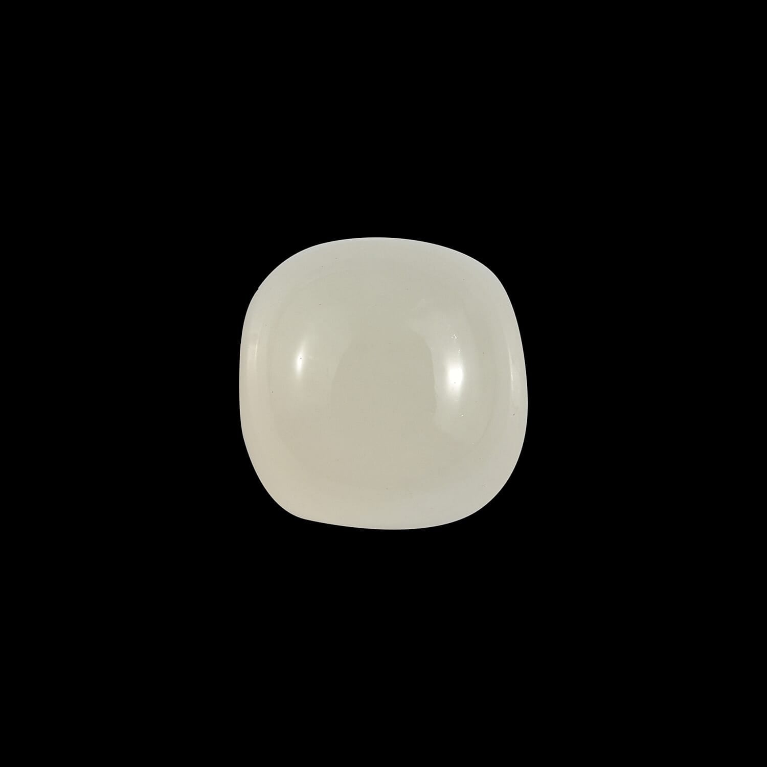 White Moonstone Cushion Cut 7X7 mm Gemstone, 0.97 Ct V32520037 2