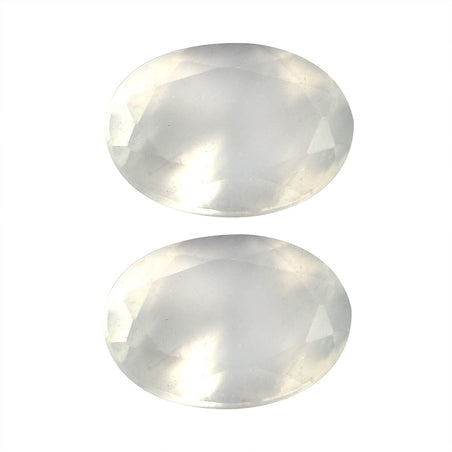 White Moonstone Oval Cut Cut 7X5 mm Gemstone, 1.38 Ct 8502035 1
