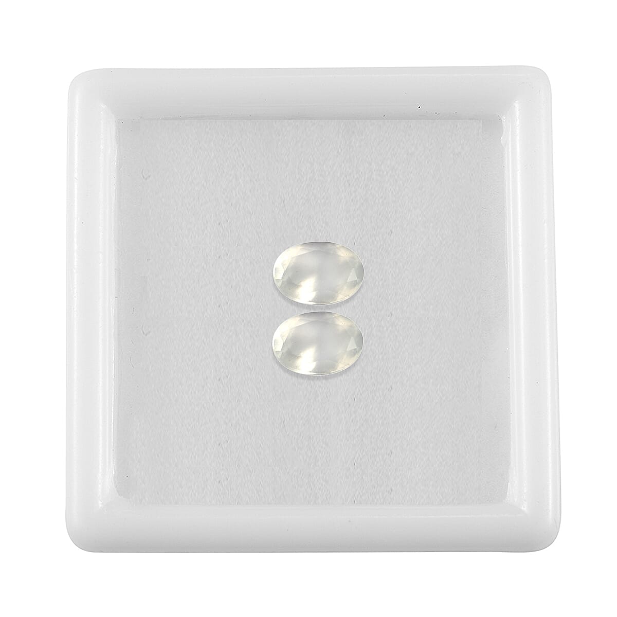 White Moonstone Oval Cut Cut 7X5 mm Gemstone, 1.38 Ct V32663009 3
