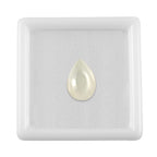 White Moonstone Pear 10X7 mm Gemstone, 2.24 Ct