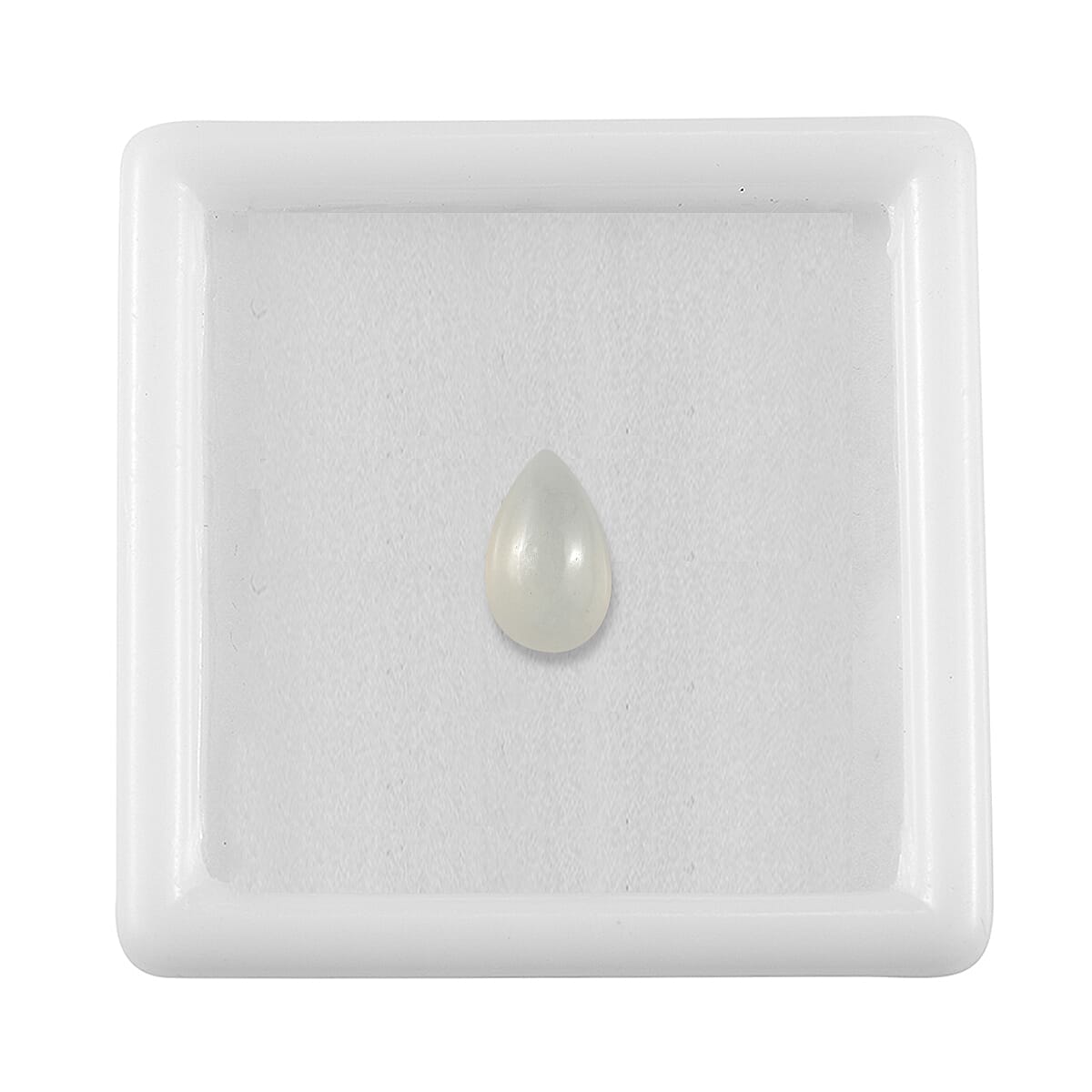 White Moonstone Pear 8X5 mm Gemstone, 1.00 Ct 8499591 4