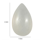 White Moonstone Pear 8X5 mm Gemstone, 1.00 Ct
