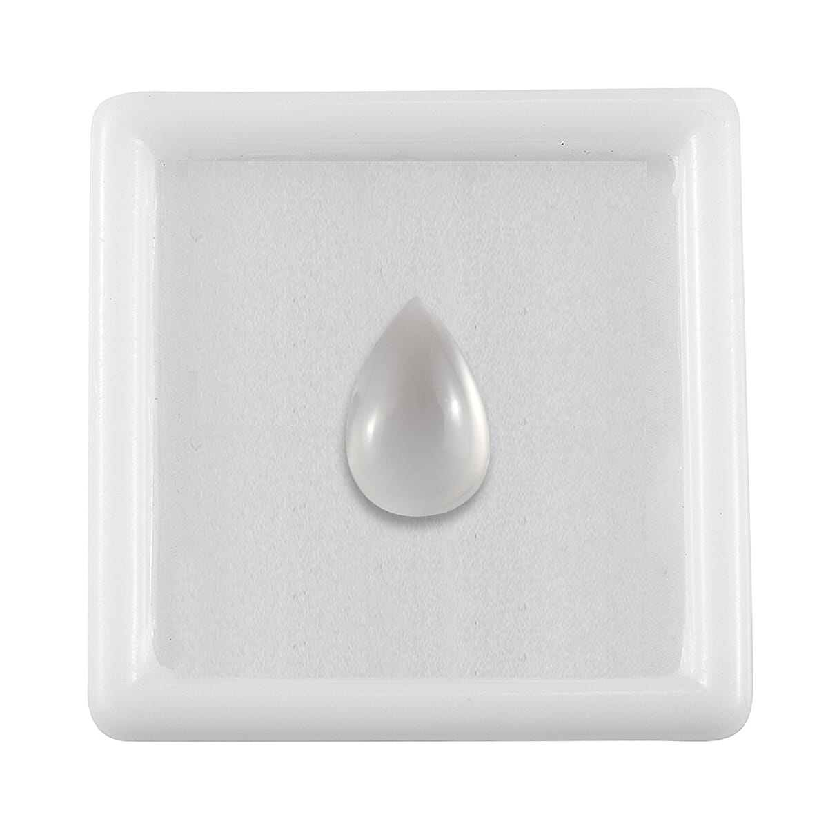 White Moonstone Pear 9X6 mm Gemstone, 1.38 Ct 8499592 4