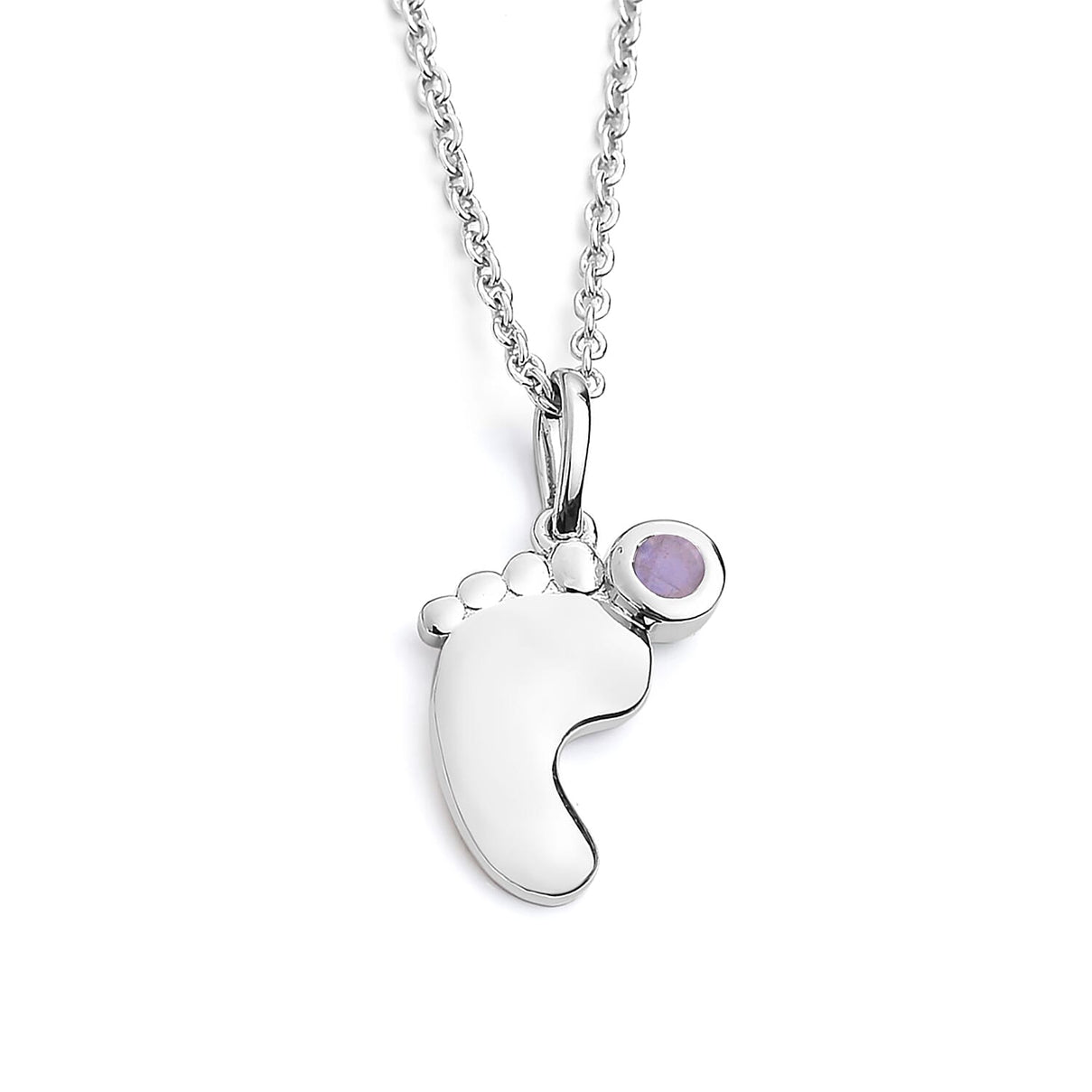 White Moonstone Pendant with Chain (Size 20 With 4 Inch Extender) In Platinum Overlay Sterling Silver 3629295 0