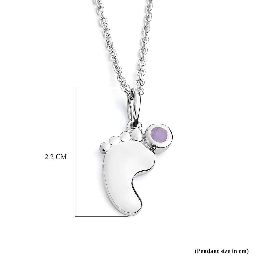 White Moonstone Pendant with Chain (Size 20 With 4 Inch Extender) In Platinum Overlay Sterling Silver