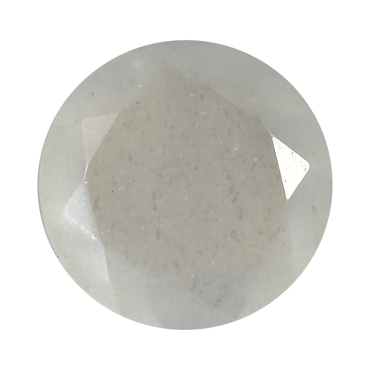 White Moonstone Round 10 mm Gemstone, 2.90 Ct 8499593 0
