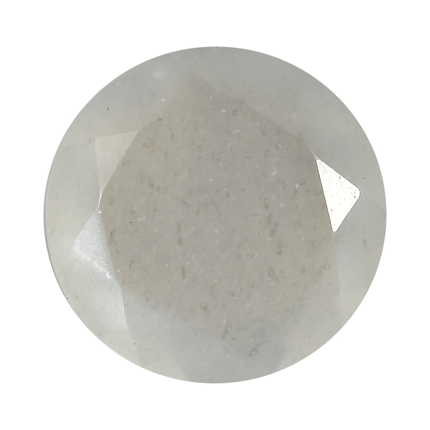 White Moonstone Round 10 mm Gemstone, 2.90 Ct 8499593 0