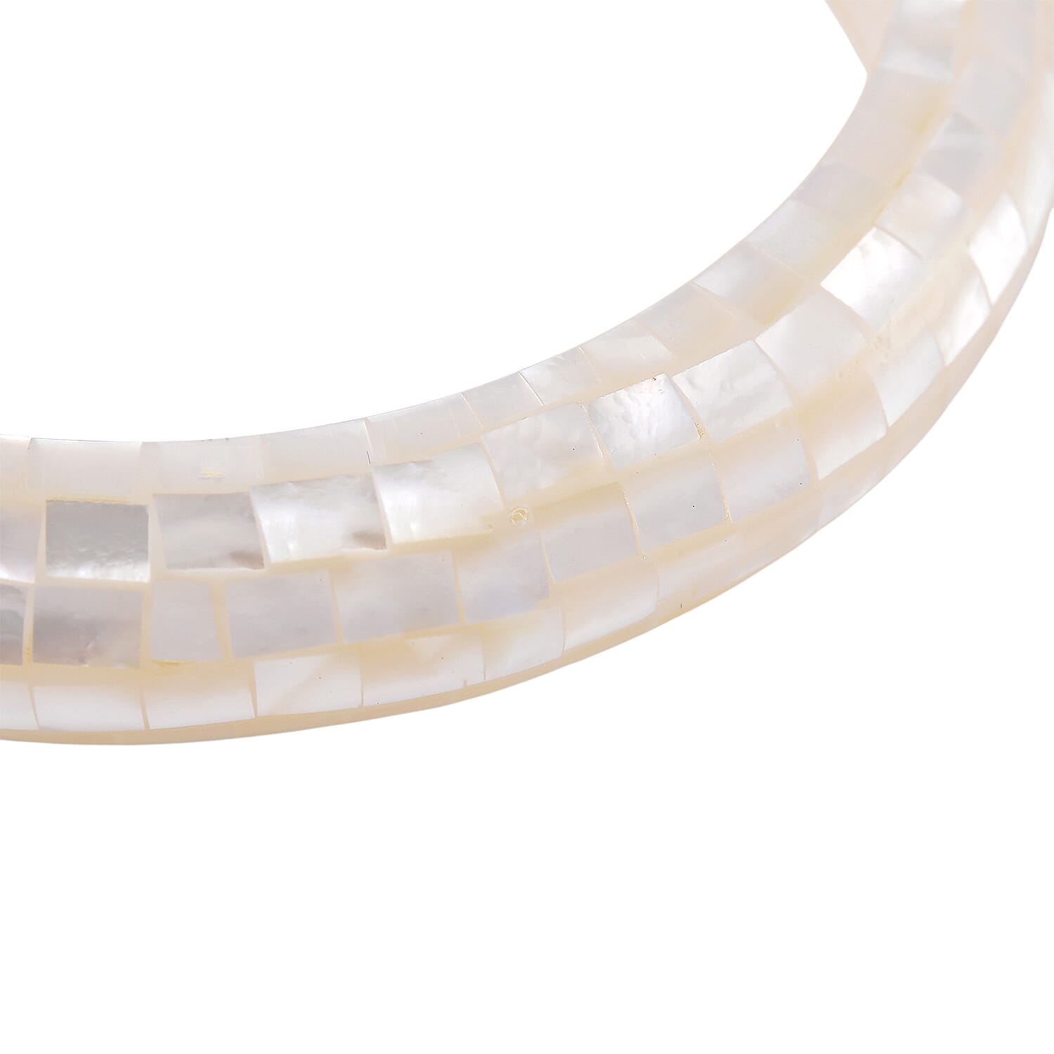 Sculpted Mother of Pearl Bangle â€“ Cabochon Finish 8126059 2