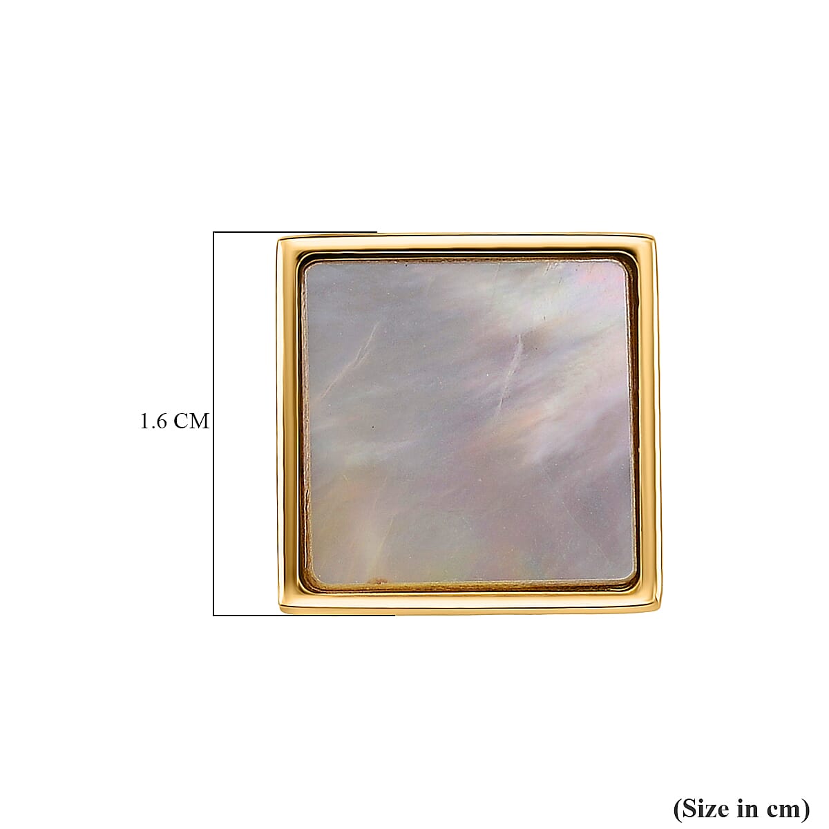 One Time Deal- White Shell Pearl CuffLink 8182895 6