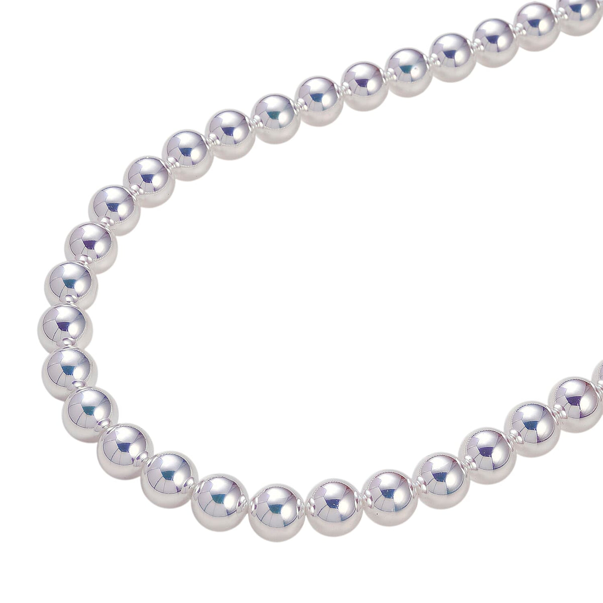 Akoya White Shell Pearl Necklace (Size - 20) Sterling Silver 8286813 5