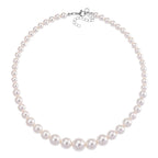 White Shell Pearl Necklace (Size 20 - 2 Ext) with Lobster Clasp 290.00 Ct.