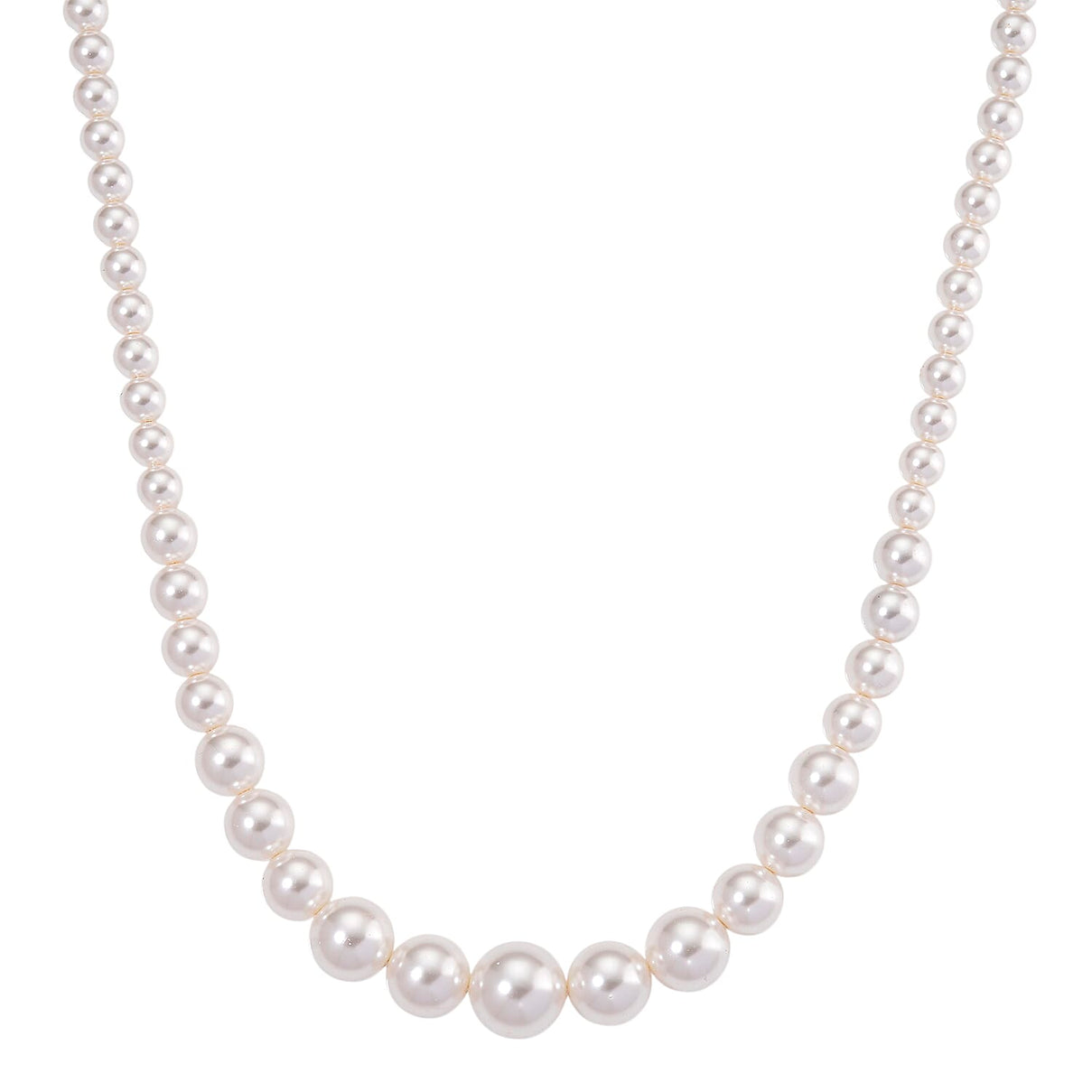 White Shell Pearl Necklace (Size 20 - 2 Ext) with Lobster Clasp 290.00 Ct. V32521957 2