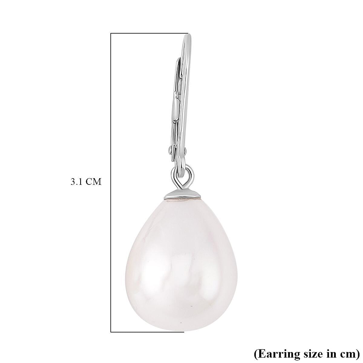 Earrings and Pendant Set in Sterling Silver with Free Chain 4122566 6