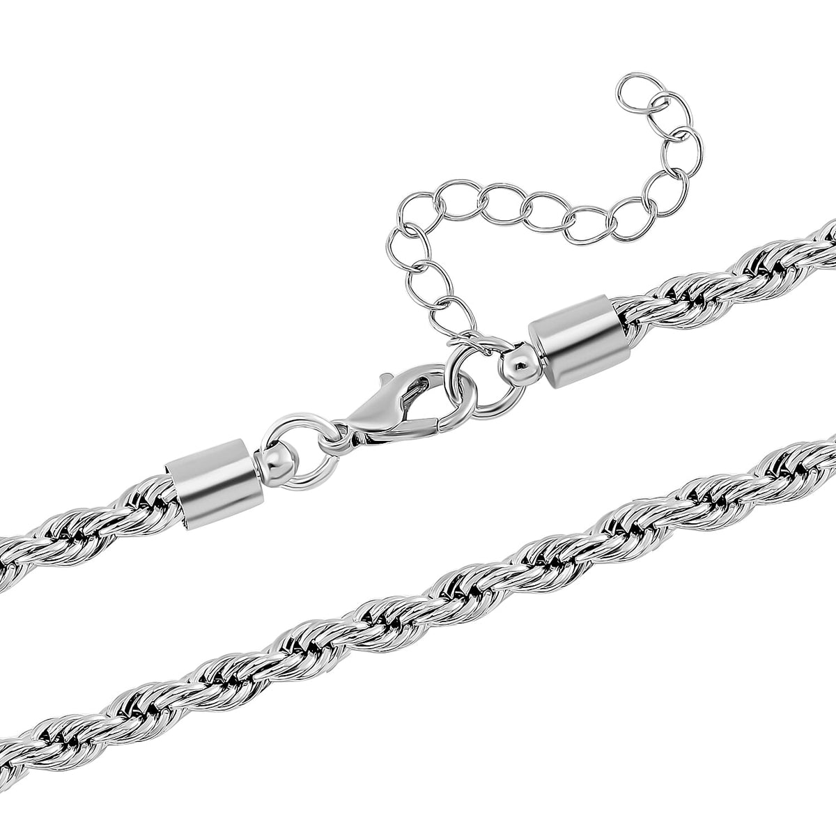 White Crystal Snowflake Necklace (Size - 20) 7932443 5