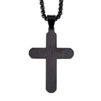 White Crystal Pendant With Chain (Size - 22) in Black & Yellow