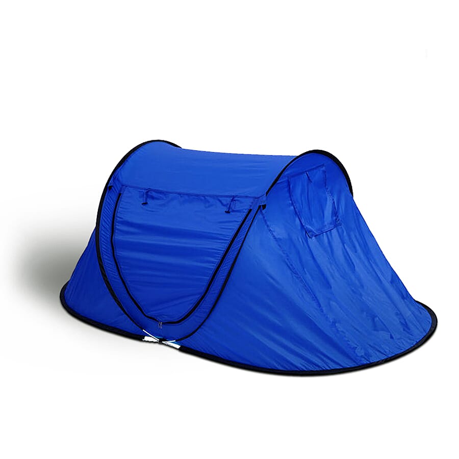 Wilderness Easy Install Camping Tent for 2 Person, Foldable and Portable for outdoor Camping, Outings - Blue 6261856 0