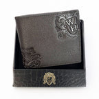 William Hunt 100% Genuine Leather Designer Mens Wallet - Brown