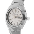 William Hunt Lab Grown Diamond Ladies Tungsten Carbide Case Watch - Silver Colour