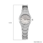 William Hunt Lab Grown Diamond Ladies Tungsten Carbide Case Watch - Silver Colour