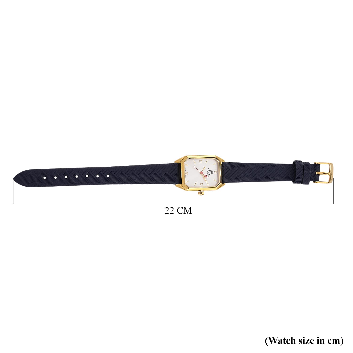 Mother's Day Gift Idea- William Hunt London Legacy Lab Grown Diamond (VVS E-F) 5ATM Water Resistance Watch with Genuine Leather Strap, Swiss Movement 8414795 8