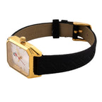 William Hunt London Legacy Lab Grown Diamond (VVS E-F) 5ATM Water Resistancy Watch with Genuine Leather Strap  Swiss Movement- Black