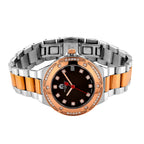 Limited Edition Exclusive William Hunt London Legacy Moissanite Watch With Japanese Miyota Movement, 5 ATM Water Resistance, Calendar Function Presented in a Gift Box - Black