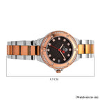 Limited Edition Exclusive William Hunt London Legacy Moissanite Watch With Japanese Miyota Movement, 5 ATM Water Resistance, Calendar Function Presented in a Gift Box - Black
