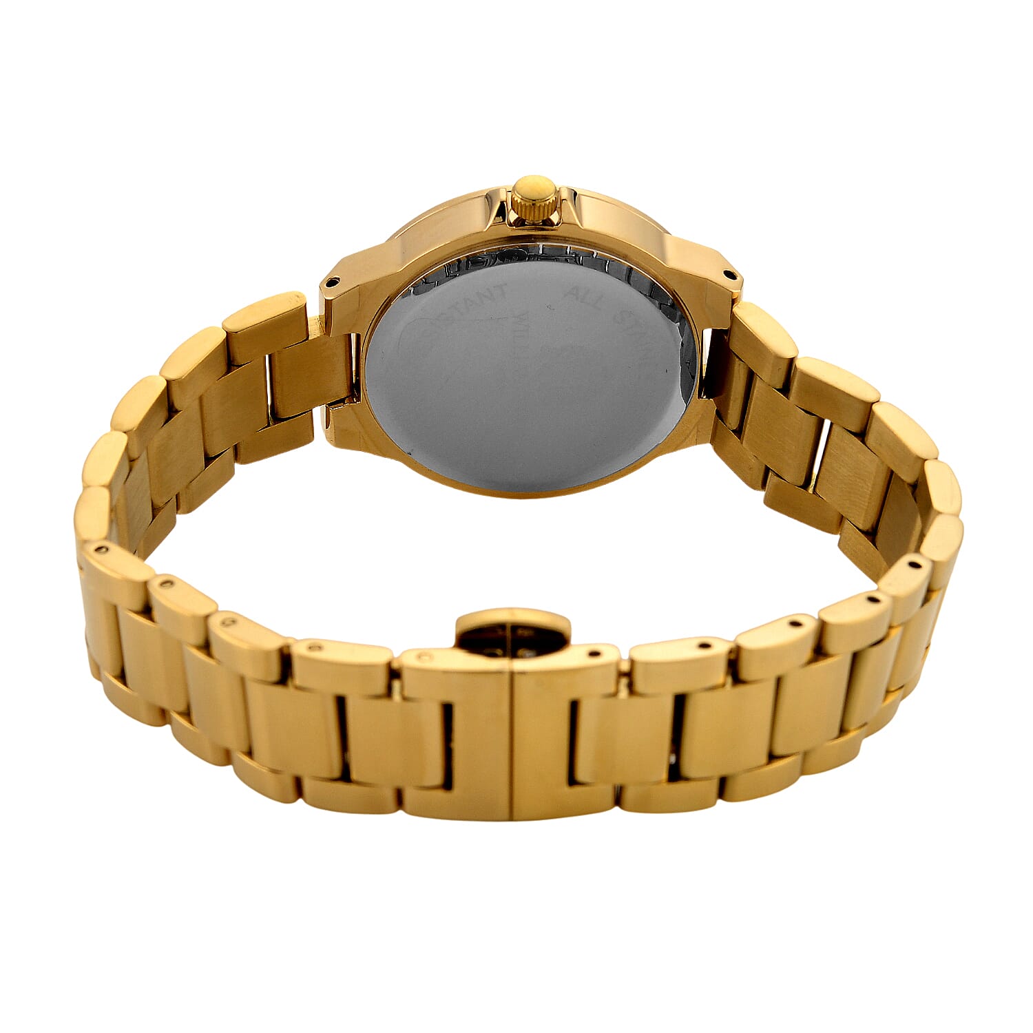 William Hunt London Legacy Moissanite Watch With Japanese Miyota Movement, 5 ATM Water Resistance, Calendar Function Presented in a Gift Box - Gold 8431548 7