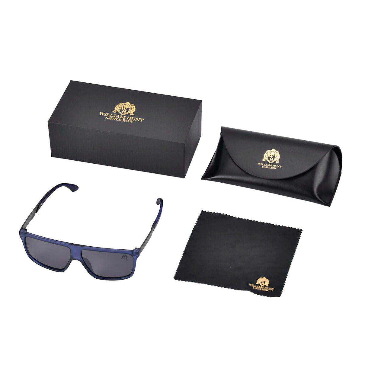 William Hunt-SAVILE ROW Polarized Fashion Sunglasses - Blue 7704680 0